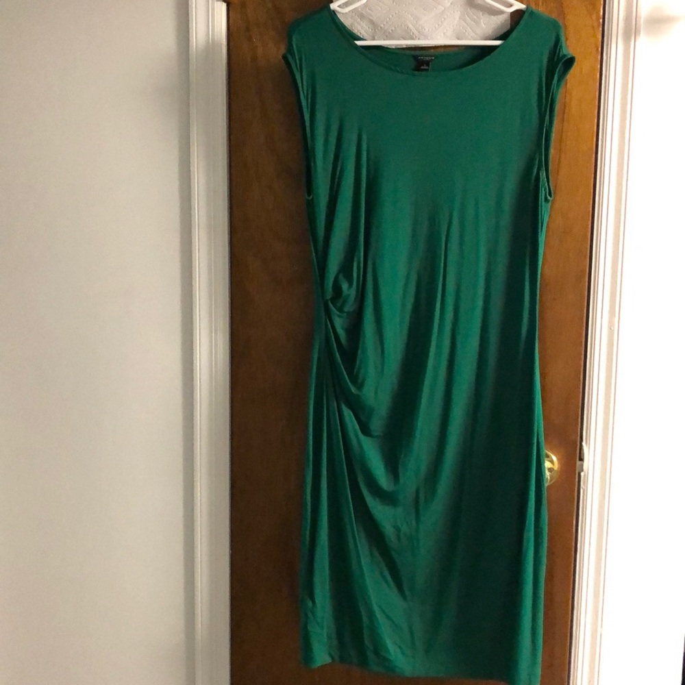 Ann Taylor Emerald Green Dress Size Large
